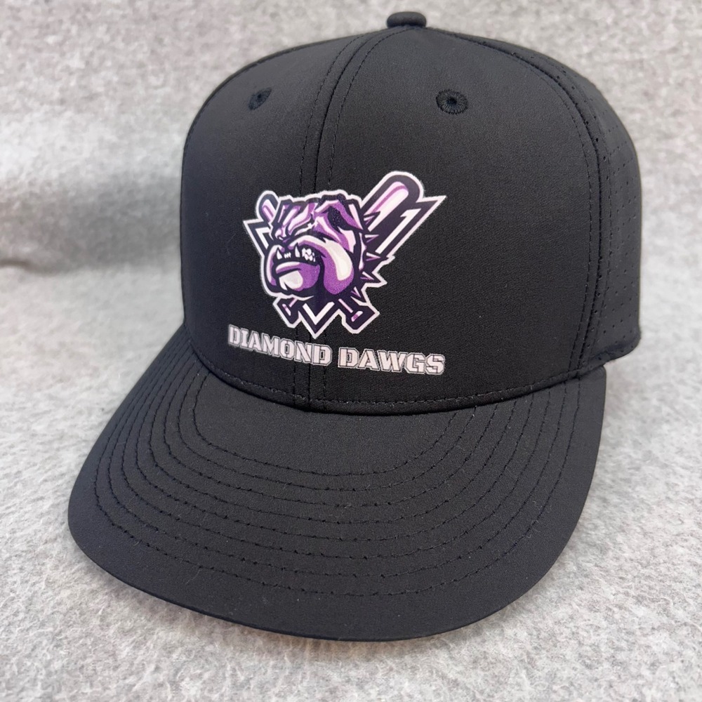 Diamond Dawgs Youth Black Epic Sports Baseball Hat Snapback EPS 50A Youth